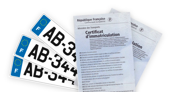 Carte grise / immatriculation